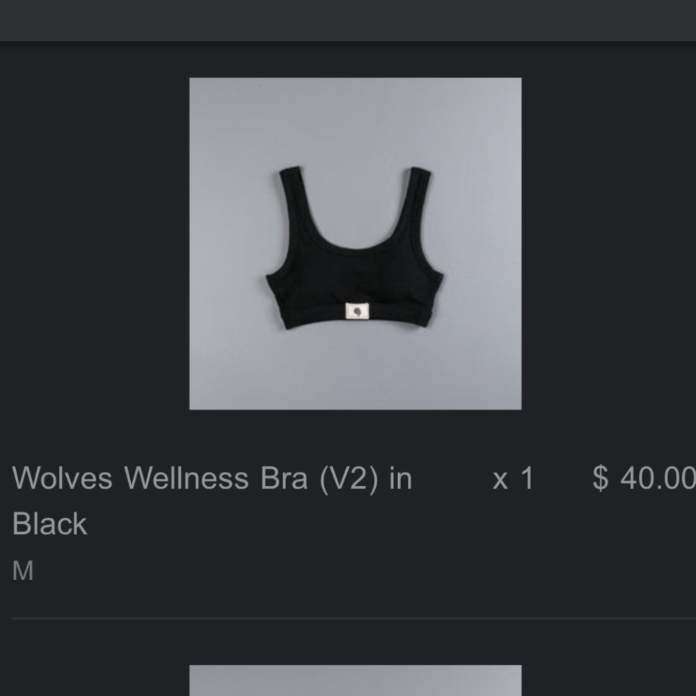 Darc sport bra SZ M
